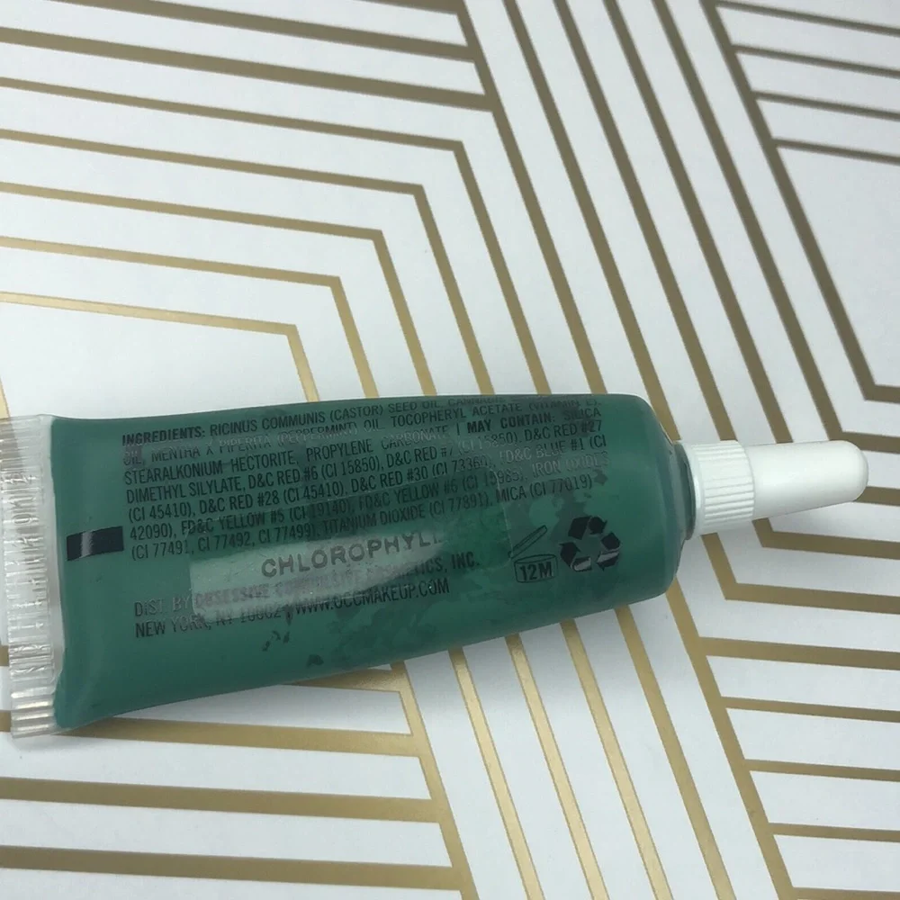 OCC‎ OBSESSIVE Compulsive Cosmetic Lip Tar CHLOROPHYL Body Make-Up